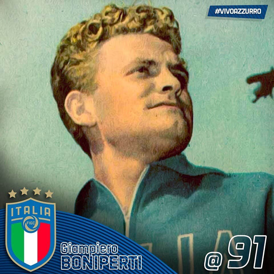 サッカーイタリア代表さんのインスタグラム写真 - (サッカーイタリア代表Instagram)「🎂 Buon compleanno a Giampiero #BONIPERTI per i suoi 9️⃣1️⃣ anni! 🇮🇹 38 presenze in #Nazionale ⚽️ 8 #gol ⭐️ Nella #HallOfFame del #Calcio Italiano dal 2012 🗓 #Barengo, #4luglio 1928  #Azzurri #EroiAzzurri #VivoAzzurro #Italia」7月4日 17時09分 - azzurri