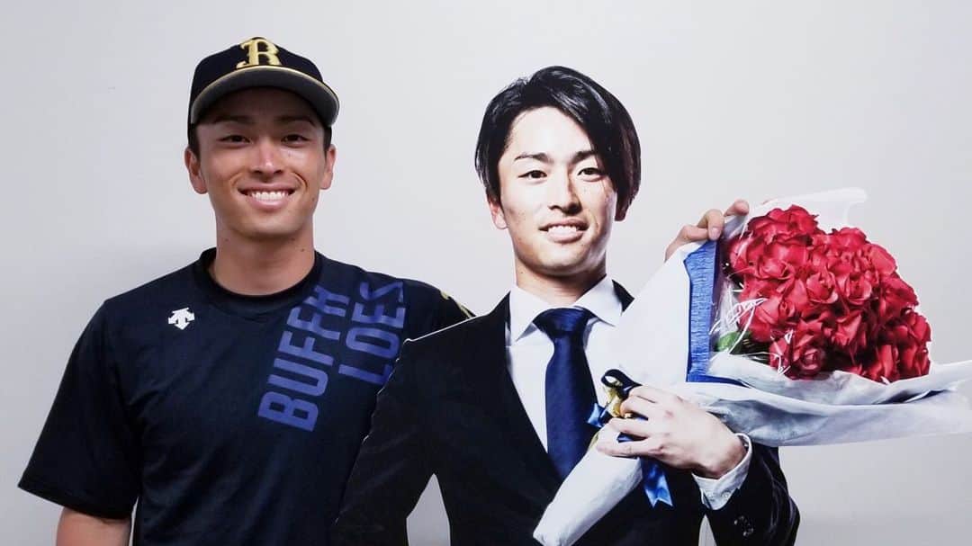 オリックス・バファローズさんのインスタグラム写真 - (オリックス・バファローズInstagram)「#福田周平 #キャプテン #洋服の青山スペシャルマッチ #7月4日限定 #一緒に撮ってね #3Fコンコース #4番ゲート付近 #Bs2019 #buffaloes #baseball #ORIX #プロ野球」7月4日 17時33分 - orix_buffaloes