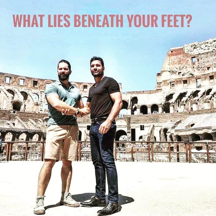 マヌー・ベネットさんのインスタグラム写真 - (マヌー・ベネットInstagram)「To my brother Alex Mariotti aka  @thegladiatorguide thank you for your expert VIP tour of the Colloseo. If you are looking for an expert guide in Rome, use the Instagram link @thegladiatorguide to find & book Alex who advised producers of our TV show Spartacus with the facts needed to define the world of the gladiators. I did not know about the giant bronze "colloseo" statue that stood outside the stadium, how it got the name Colloseum. To stand in the centre of the arena with you my brother was a true honor. Many of the Crixus lines that I spoke in Spartacus, came flooding back, "What lies beneath your feet?", "There is no greater thing, than standing glorious in the arena.", "Shall I begin!" I will alway treasure this moment my brother Alex. "Gratitude!"」7月4日 17時38分 - manubennett