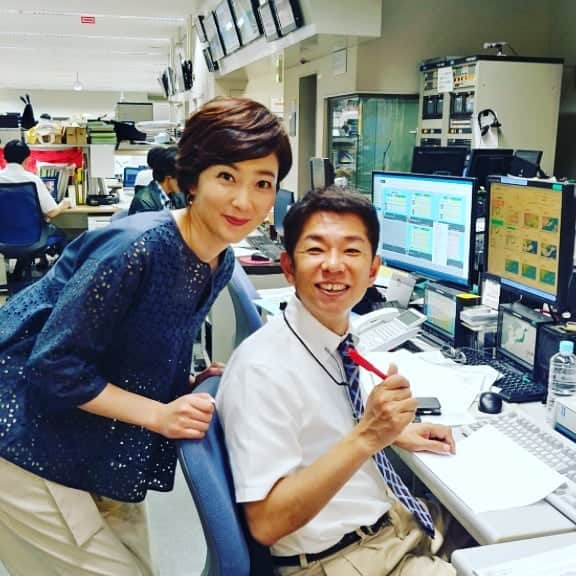 池尻和佳子さんのインスタグラム写真 - (池尻和佳子Instagram)「今日の天気コーナーは、いつもより長めにお伝えしますm(._.)m  雨は結構降った印象ですが、ダムには水が貯まっていないようです‼️‼️ 詳しくはこのあとの今日感ニュースで❇️」7月4日 18時06分 - wakako_ikejiri_rkb