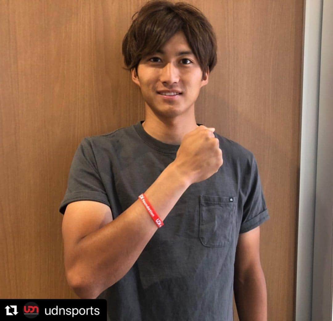 摂津颯登のインスタグラム：「#Repost @udnsports with @make_repost ・・・ 摂津 颯登選手が #udnfoundation の活動に賛同して頂きました。 摂津 颯登選手への応援よろしくお願いします👍  GK モンテディオ山形 摂津 颯登 @hayato_settsu_official  #udnsports #udn #udnバンド #夢 #未来 #摂津颯登 #モンテディオ山形」