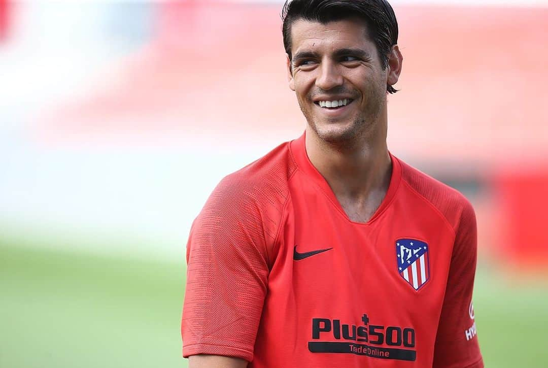 アトレティコ・マドリードさんのインスタグラム写真 - (アトレティコ・マドリードInstagram)「😃😃😃😃 @alvaromorata #AúpaAtleti」7月4日 18時44分 - atleticodemadrid