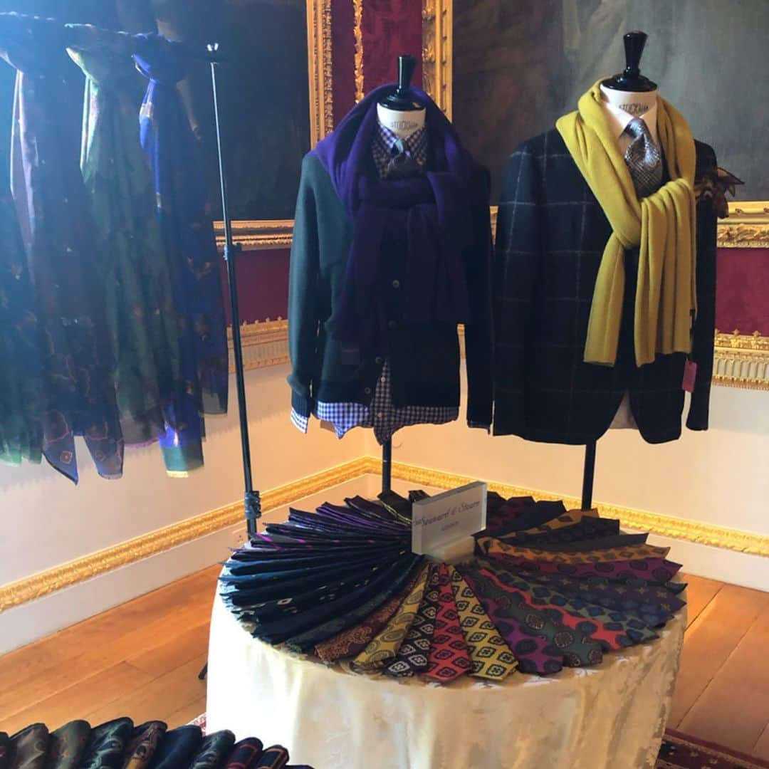 Johnstonsさんのインスタグラム写真 - (JohnstonsInstagram)「Honoured to be part of the @britishmens_pressday at @spencer.house earlier this week. We presented our AW19/20 men’s collection alongside British luxury brands: @ettinger.london  @edwardgreen1890  @muloshoes  @emmawillislondon  @josephcheaney  @tomsmarte  @barnard_and_westwood  @pol_roger  @hildonwater  @florislondon  @drharrislondon  @aquascutum  @seaward_and_stearn  @iffleyroadrunningwear  @tateossianlondon  #britishmenspressday19 #britishluxury #britishfashion #britishmenswear #luxury #pressday #scottishfashion」7月4日 19時02分 - johnstonsofelgin