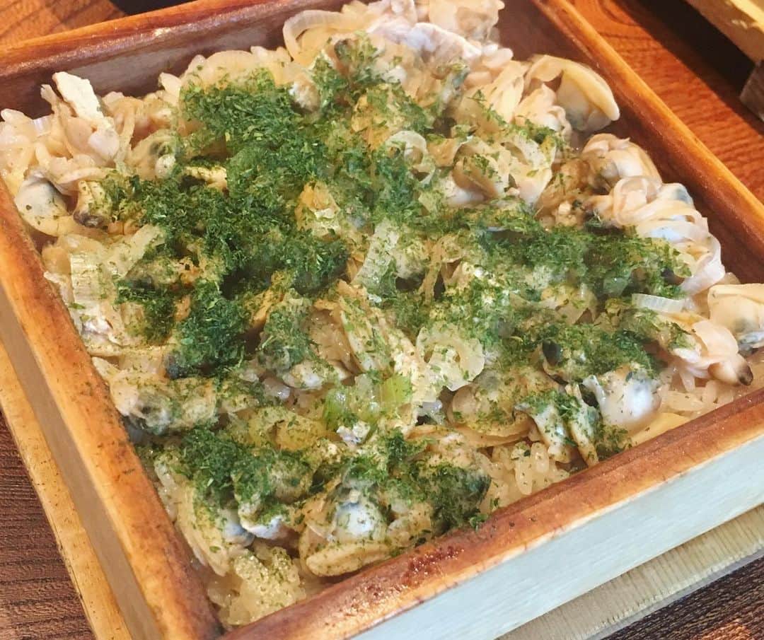 六車奈々さんのインスタグラム写真 - (六車奈々Instagram)「人生初の深川飯。  めちゃくちゃ美味しかったー！  #深川飯 #初体験 #美味しくて #幸せ」7月4日 19時04分 - nanarokusha