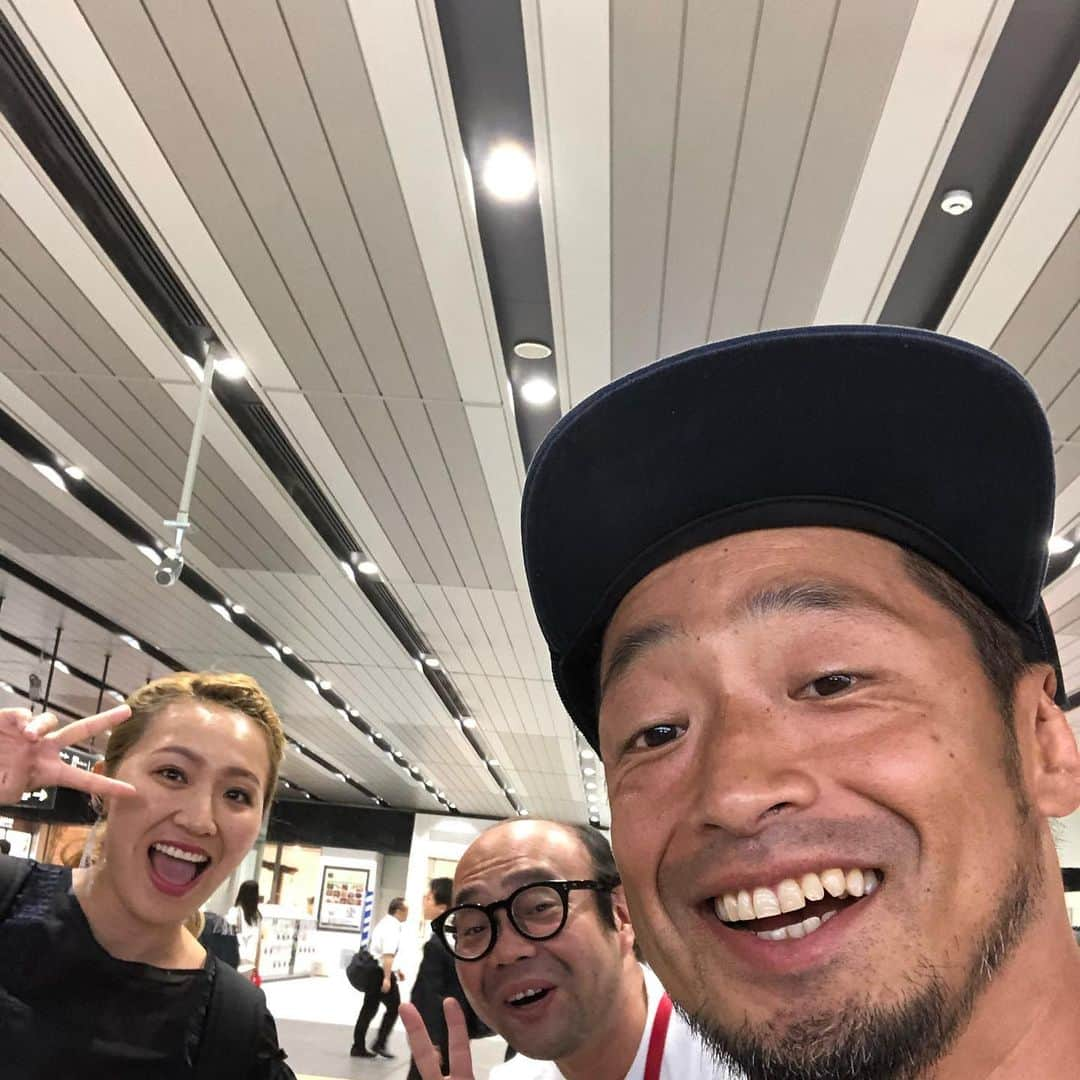 団長安田さんのインスタグラム写真 - (団長安田Instagram)「#団長バッタリ丸山桂里奈ちゃん #団長安田 #安田大サーカス団長 #丸山桂里奈ちゃん朝も夜も逢うなんて #愛想がえーわー #ゲツキン前も後も丸山桂里奈ちゃん」7月4日 19時52分 - dancyoyasuda