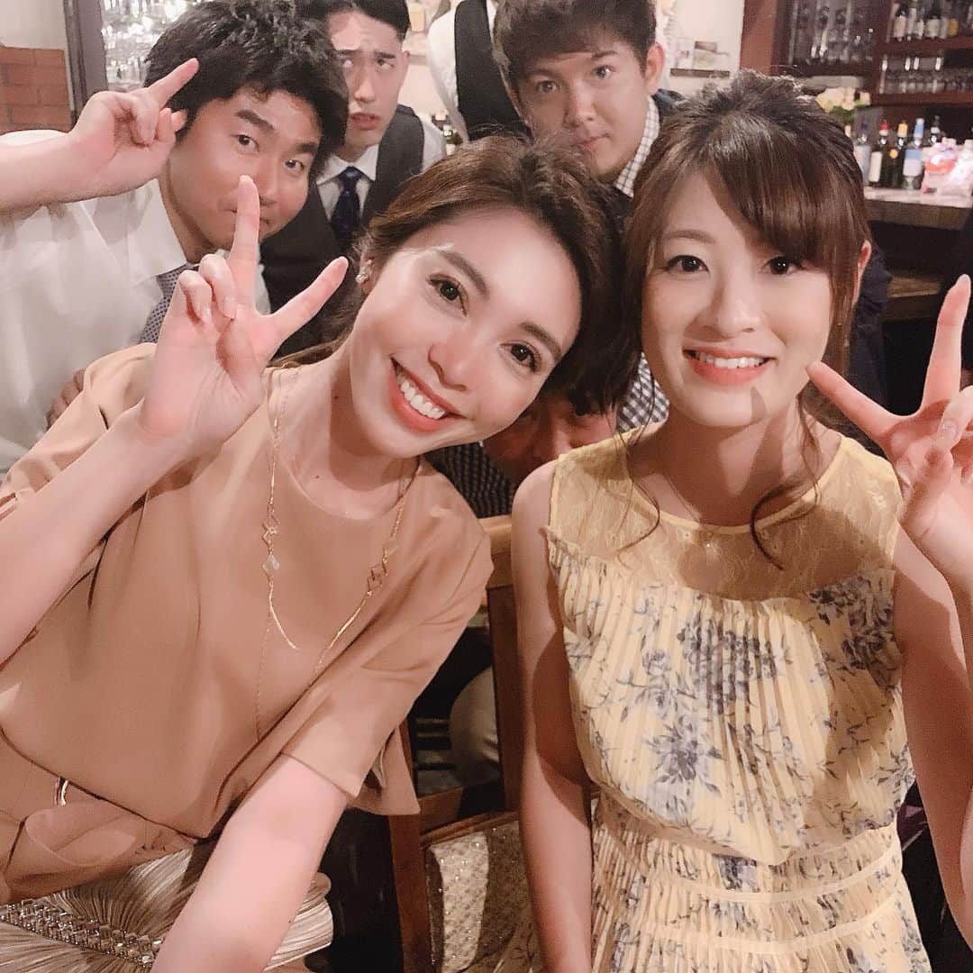 小宮山瑞季さんのインスタグラム写真 - (小宮山瑞季Instagram)「結婚式の二次会に呼んでいただきました！ 局は違いますが、同じ年に県内マスコミに入社した同期の結婚式💑💍💐 幸せそうな姿に、私も幸せな気持ちになりました\ ♪♪ / 末永くお幸せに...🌼*･ ・ #結婚式 #wedding #幸せ #happy #smile #dress #同期 #マスコミ #仲間 #仲良し #局は違うけど #みんな友達 #friend #呼んでくれて #ありがとう #thankyou #今週末も #結婚パーティー #party #めでたい #先輩 #アナウンサー #小宮山知紗 さん #美人 #オーラ #はんぱない #笑 #長野放送 #小宮山瑞季 ・ ・ ・ 大雨の被害が心配です。土砂崩れや川の氾濫など雨により危険な場所が増えています。 雨が止んでも危険な場所には近づかず、 どうか安全な場所にいてください。 命を守る行動をお願いします。 ・」7月4日 20時27分 - komiyama_mizuki