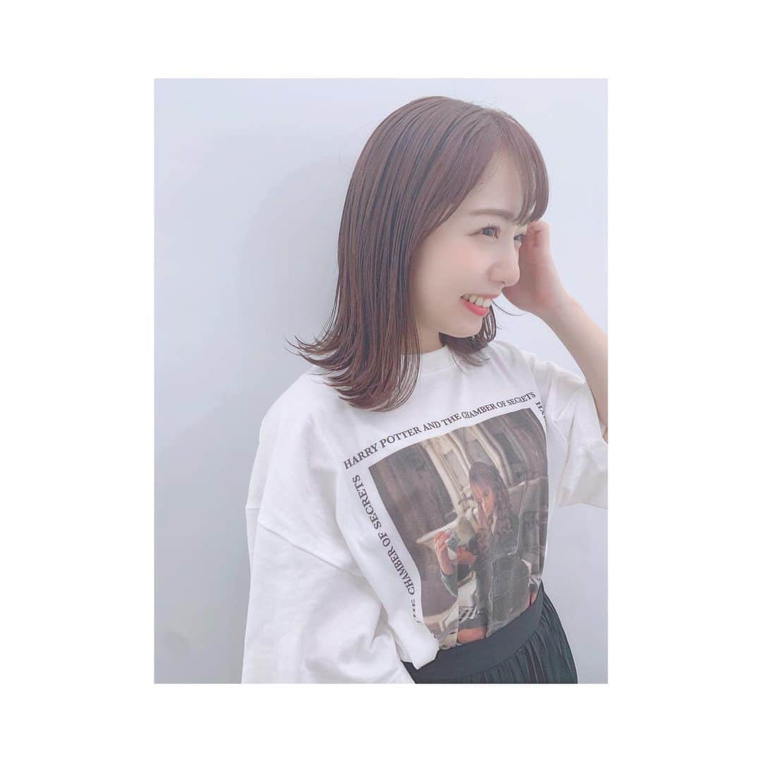 前田美里のインスタグラム：「💭✂︎ #美容院 #カラー #表参道 #pool #ヘアー #hair #haircolor #omotesando #color #外ハネ #ピンクラベンダー #サロン #ハーマイオニー #merryjenny #メリージェニー #instahair #japanesegirl #instagood #followme #follow」