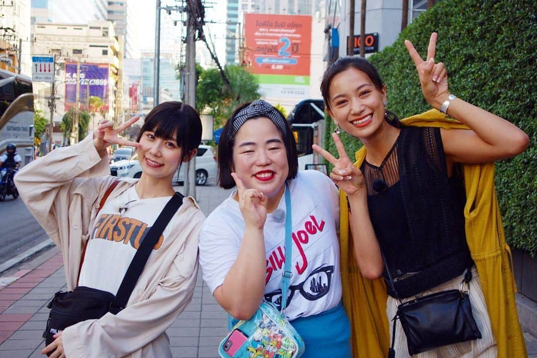 高橋ユウさんのインスタグラム写真 - (高橋ユウInstagram)「ほんっまに楽しかった同い年3人でのタイロケ🇹🇭 ゆりちゃん、藍里ちゃんとタイで色んな事してきました！  関西テレビで今日の0:55〜放送📺 「妄想オンナ旅 in タイ」 ぜひ観てください☆ コップンカー」7月4日 21時32分 - takahashiyu.official