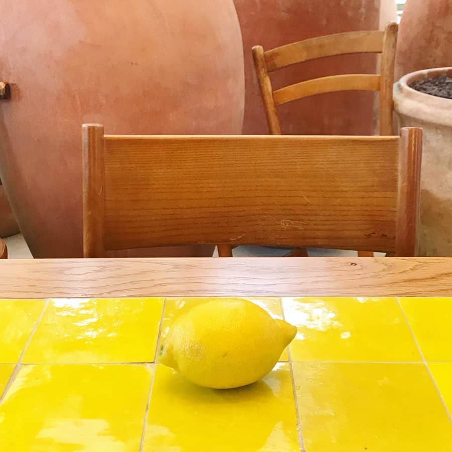 平野紗季子さんのインスタグラム写真 - (平野紗季子Instagram)「喫茶・レモン狂🍋🍋🍋 @cedricgrolet 御大のレモンケーキが雑貨すぎて #レモン味の会」7月4日 21時33分 - sakikohirano