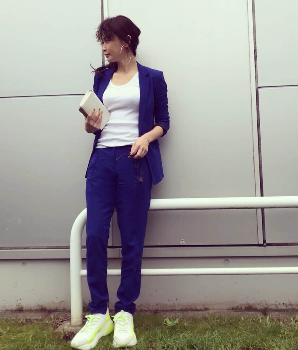 長谷川京子さんのインスタグラム写真 - (長谷川京子Instagram)「☺️ #shoes#stellamccartney」7月4日 21時33分 - kyoko.hasegawa.722