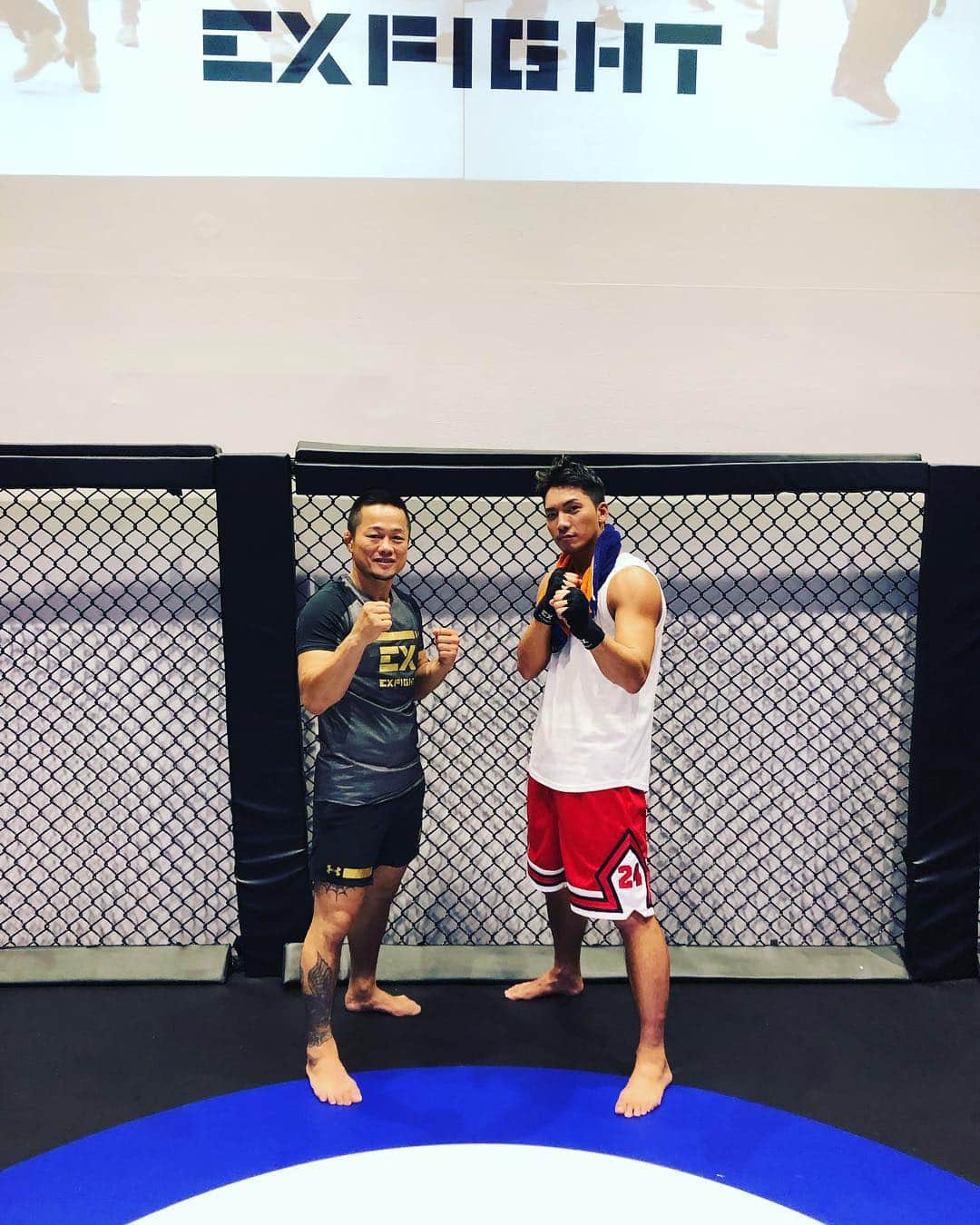 高谷裕之さんのインスタグラム写真 - (高谷裕之Instagram)「久しぶりSWAYトレ👊🏻👊🏻👊🏻 #exfight」7月4日 22時03分 - takaya.evilfist