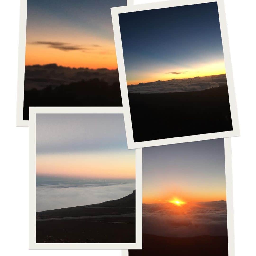 MICHIRUさんのインスタグラム写真 - (MICHIRUInstagram)「Beatiful sunset ✨✨✨✨ . この一瞬一瞬の美しさ、大自然が教えてくれる事は偉大だ。 時間の経過で空の色は刻々と表情を変えて幻想的なハレアカナの山。 呼吸する度に山と、太陽と空気と宇宙と一体になれる。 自然と手を合わせて感謝 合掌🙏🏻 . .  #sunset #maui #ハレアカラ #マウイ島」7月4日 21時56分 - barbiemichiru