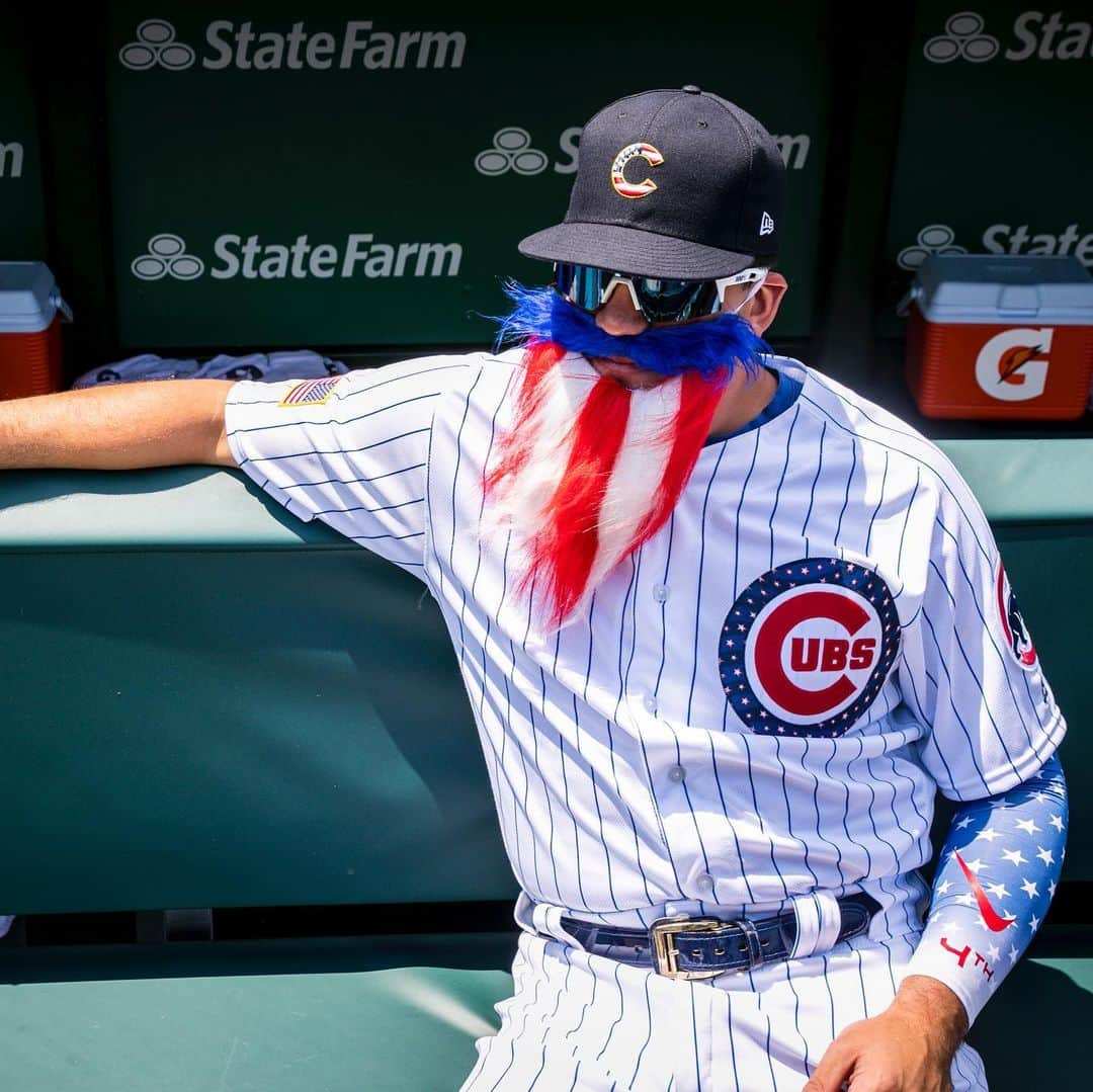 シカゴ・カブスさんのインスタグラム写真 - (シカゴ・カブスInstagram)「Grateful for our freedom this Fourth of July! #EverybodyIn」7月4日 22時00分 - cubs