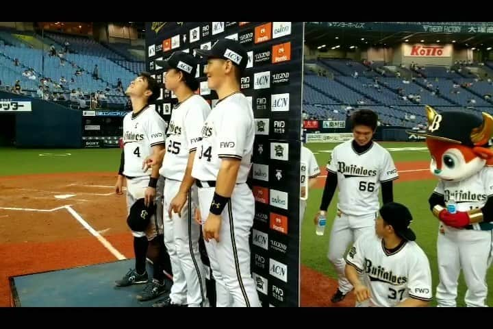 オリックス・バファローズのインスタグラム