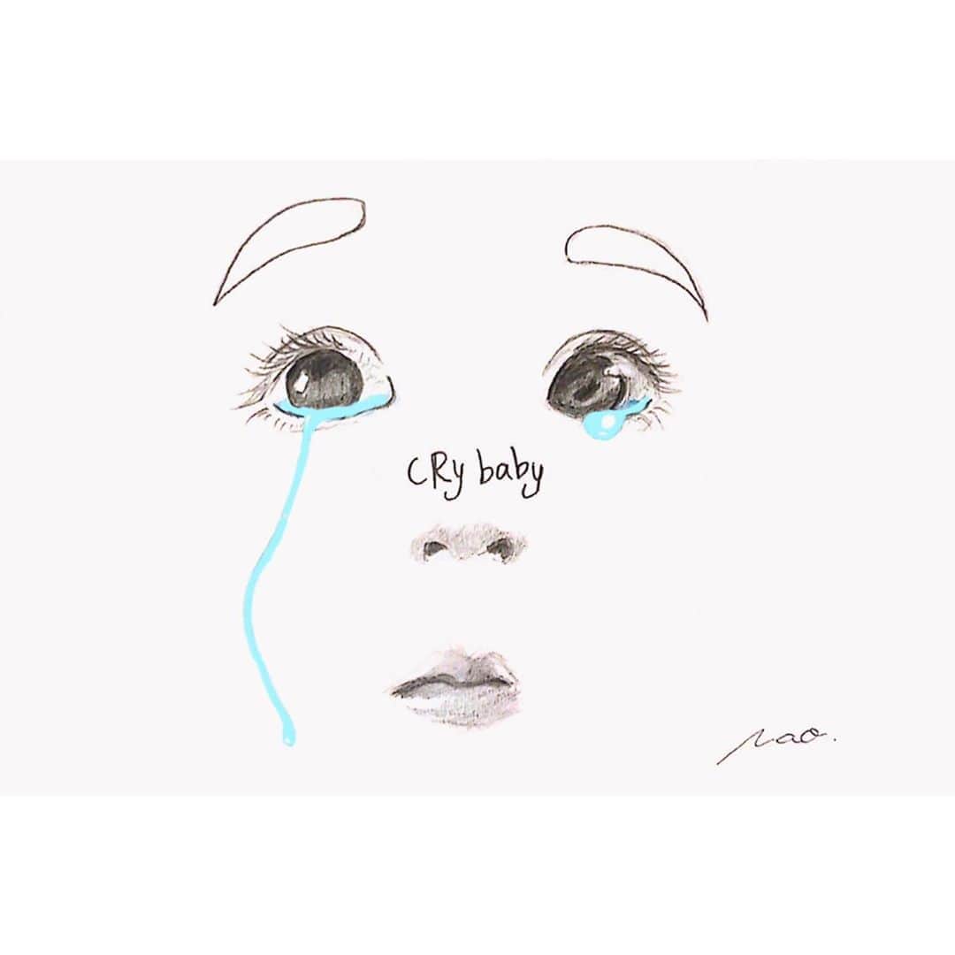 奈緒さんのインスタグラム写真 - (奈緒Instagram)「. cry baby  #奈緒のエニッキ」7月4日 22時08分 - sunaosquare