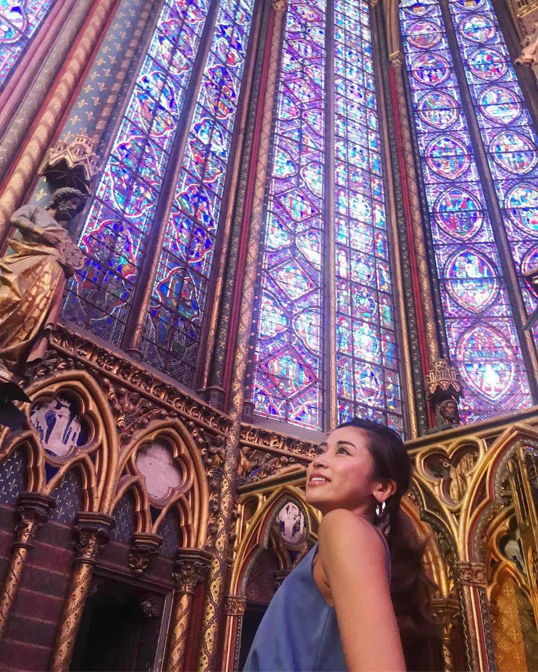 迫田里奈（りなぽよ）さんのインスタグラム写真 - (迫田里奈（りなぽよ）Instagram)「✨✨✨Sainte Chapelle ✨✨✨ . . #PARIS#ヨーロッパ#サントシャペル」7月4日 22時28分 - rinapoyo.1129