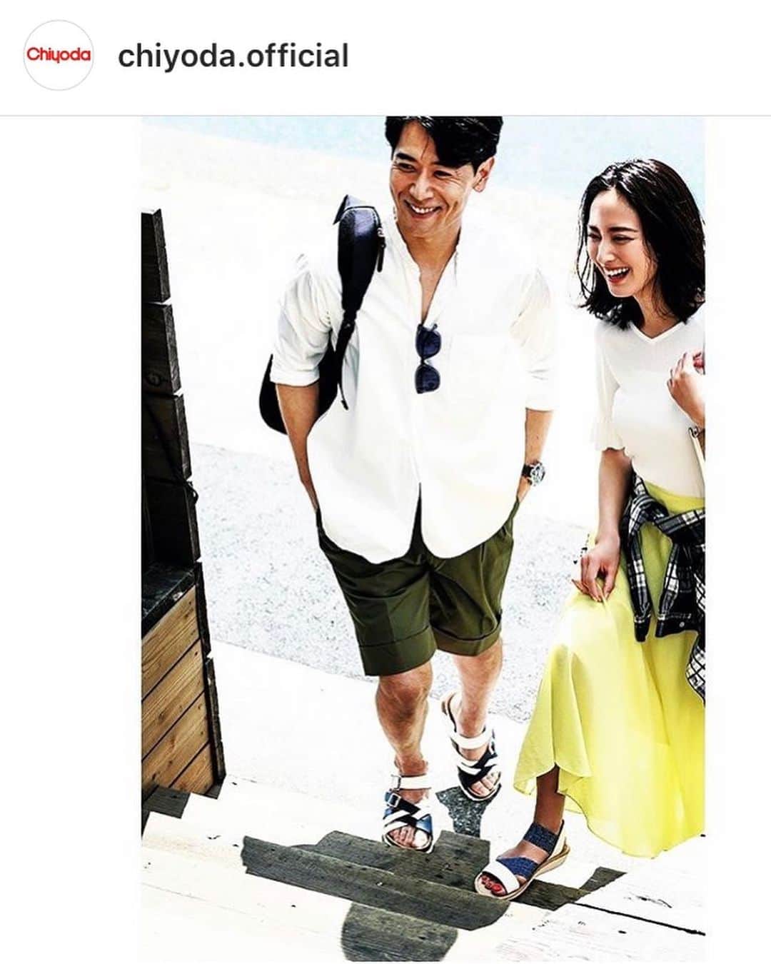 尾形沙耶香さんのインスタグラム写真 - (尾形沙耶香Instagram)「✔️@chiyoda.official 👟  #靴のチヨダ  #親子リンクコーデ」7月5日 8時12分 - sayakaogata