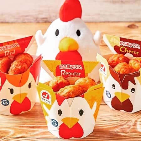 のインスタグラム：「7/15までの金・土・日・祝日はからあげクン1個増量です♪「レギュラー」「レッド」「チーズ」、どれもおススメです(^^) #ローソン #からあげクン  #からあげ #唐揚げ #ランチ #lunch #japanesefood #instagood #foodstagram #foodpics」