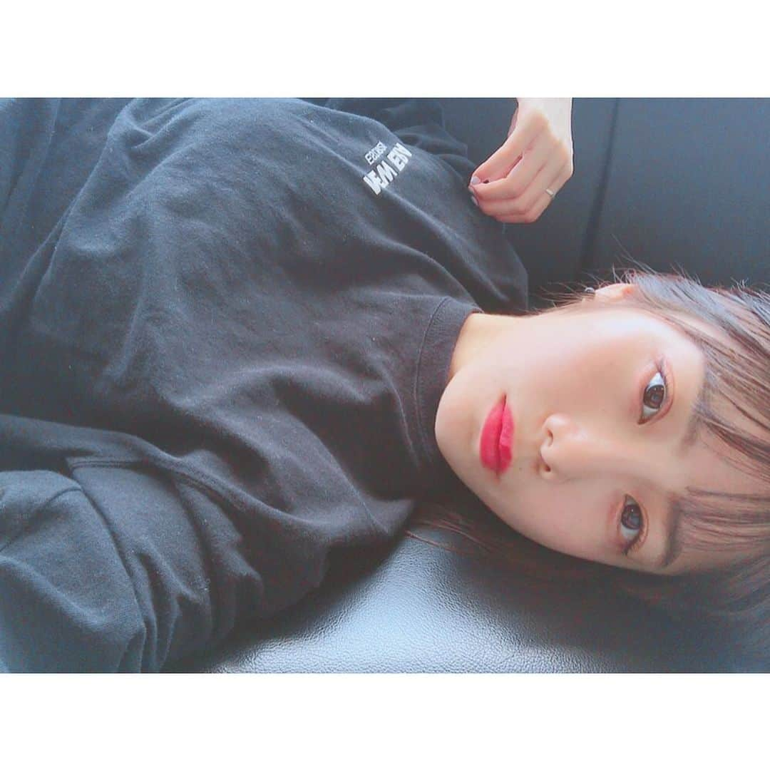 MOMOKAさんのインスタグラム写真 - (MOMOKAInstagram)「・ おみみにタピオカ⚫️⚫️⚫️ おはよう🌞」7月5日 8時56分 - momoka_jewel