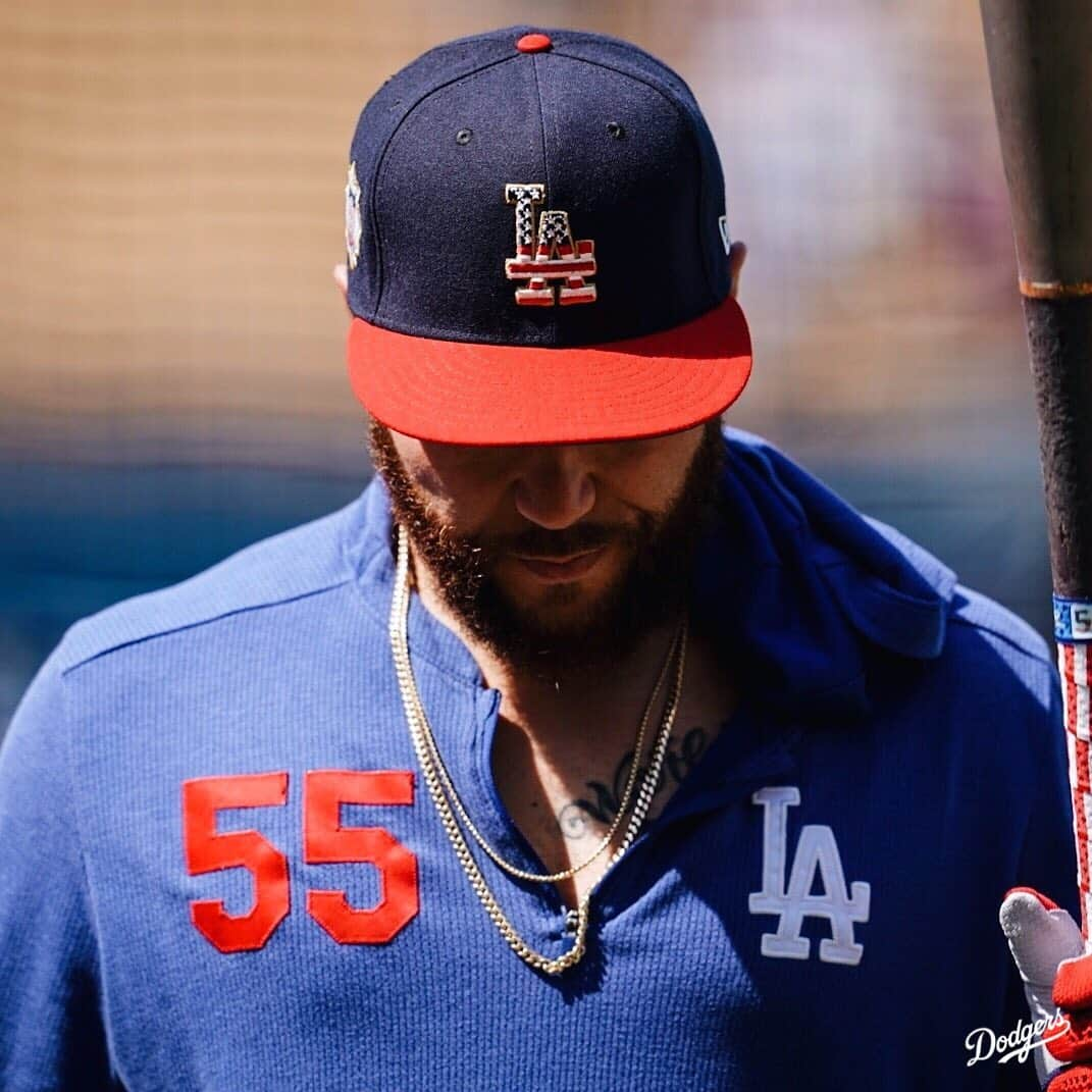 Los Angeles Dodgersさんのインスタグラム写真 - (Los Angeles DodgersInstagram)「‪So fresh and so clean. #FourthofJuly」7月5日 9時10分 - dodgers