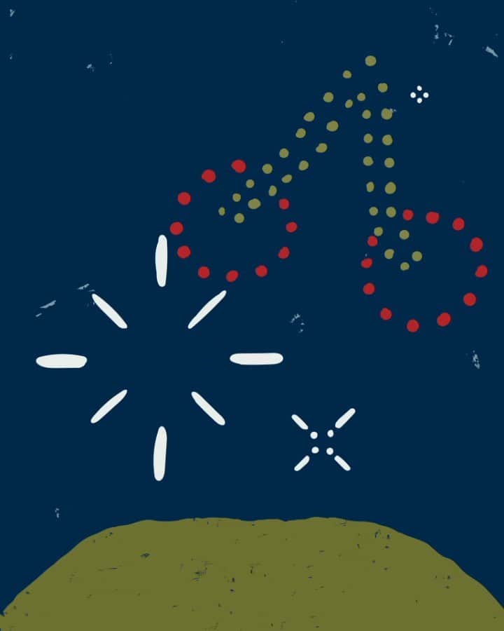 のインスタグラム：「Family and friends, fireworks too. Parades and picnics, a party on a roof. What does the 4th of July mean to you?」