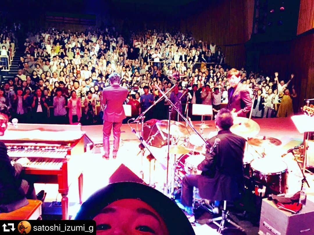 鈴木央紹のインスタグラム：「名寄でのルパンジャズライブ、お越し頂いた皆様ありがとうございました！ 今日も盛り上がって楽しかった！ 明日の北見も楽しみです！ #大野雄二 #ルパンジャズライブ #ルパン三世のテーマ #鈴木央紹 #yujiohnoandlupinticsix #名寄市民文化センター」