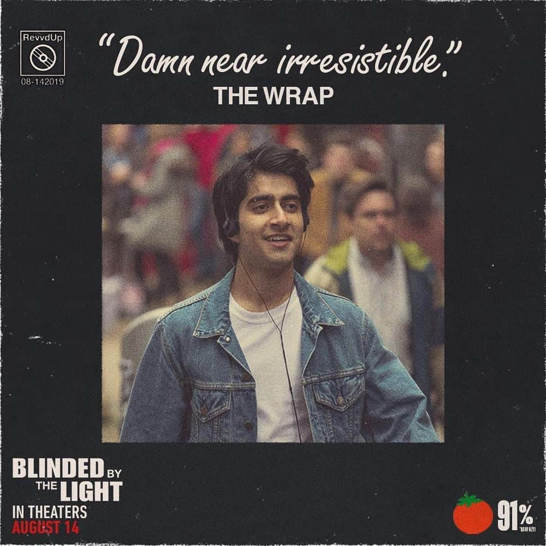 Warner Bros. Picturesさんのインスタグラム写真 - (Warner Bros. PicturesInstagram)「Sparks will fly 🎆 Don’t miss the movie critics are calling “Damn near irresistible.” #BlindedByTheLightMovie - in theaters August 14.」7月5日 2時05分 - wbpictures