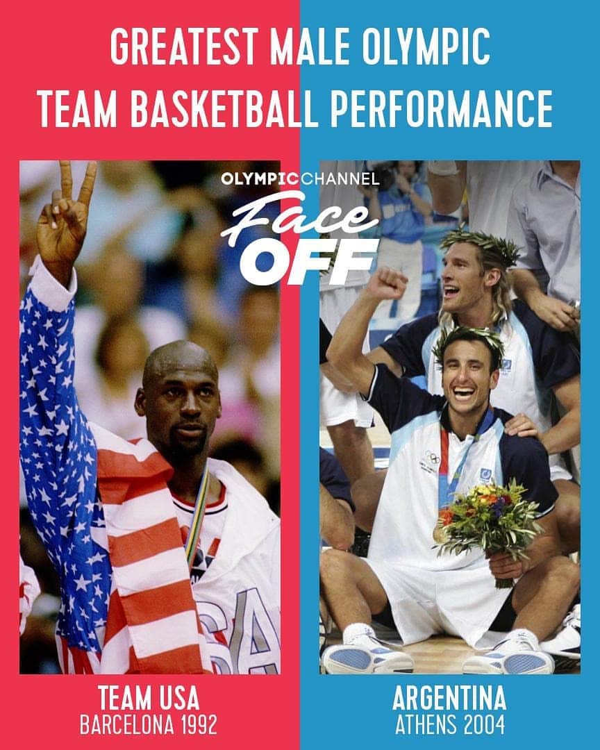 オリンピックチャンネルさんのインスタグラム写真 - (オリンピックチャンネルInstagram)「USA 🇺🇸 or Argentina 🇦🇷? GO!  Get involved in our #basketball debate on Instagram stories! 🔥」7月5日 2時30分 - olympicchannel_x