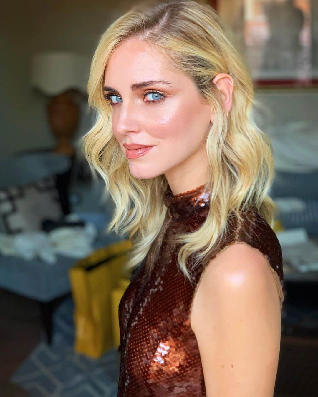 キアラ・フェラーニさんのインスタグラム写真 - (キアラ・フェラーニInstagram)「Beauty look for @fendi show in Rome 💓」7月5日 3時22分 - chiaraferragni