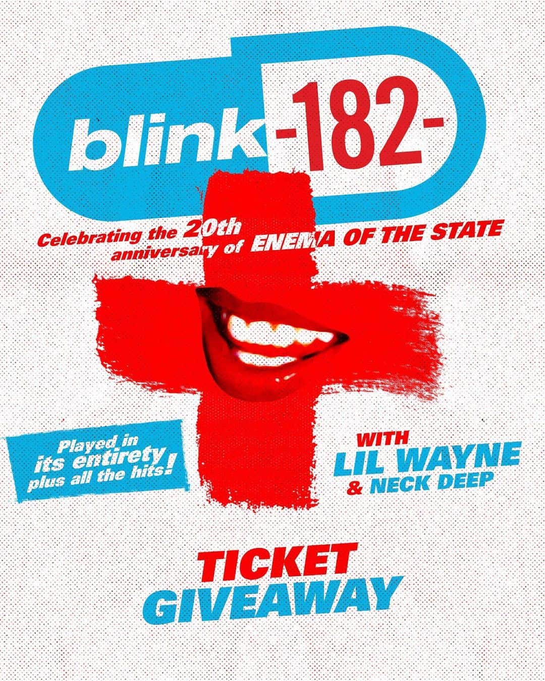 blink-182さんのインスタグラム写真 - (blink-182Instagram)「Happy 4th of July friends 🇺🇸 It’s time for a 🚨 Ticket Giveaway! 🚨 Hershey, Pittsburgh, Toronto, Holmdel, Mansfield, Bristow, and Bangor you’re up! We will DM winners. Here’s how to enter 👇🏼 1) Follow @blink182 2) Like this post 3) Tag 3 friends and comment your city ☝🏼」7月5日 3時23分 - blink182