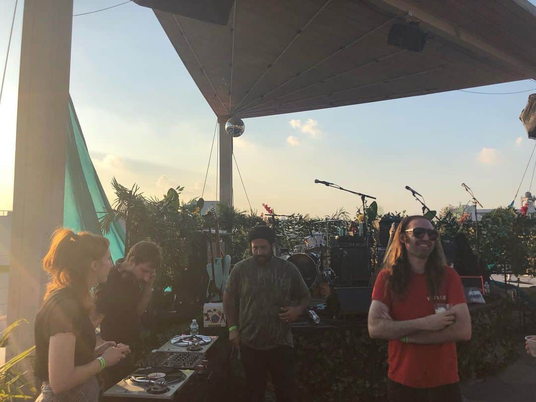 A Place to Bury Strangersのインスタグラム：「We had such a blast DJing at @elsewherespace last night! Thanks to @jeremykatzzzz & @frothband & @versing_theband for a great night! #frothband #elsewherebrooklyn #versing」