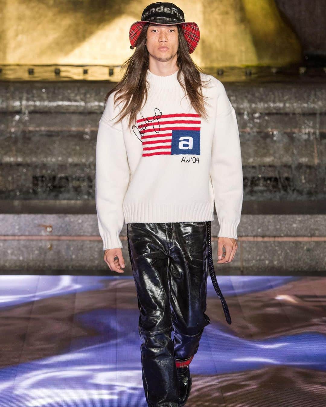 Fashion Weekのインスタグラム：「Happy 4th of July! 🇺🇸 #TBT to @alexanderwangny's Spring 2020 collection shown at Rockefeller Center in NYC.⁠⠀ 📸 @gettyimages」