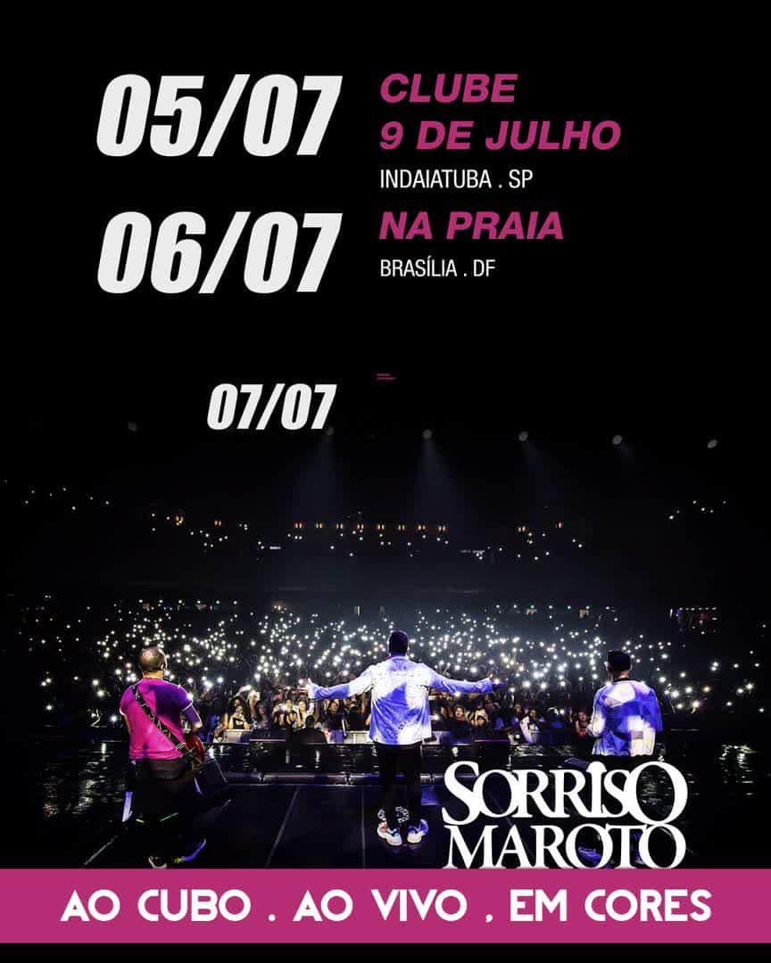 Sorriso Marotoのインスタグラム：「Eita, que vai ter pagode de sexta à segunda! 😍😍😍 Quem vai colar com a gente?? #AgendaDaSemana」