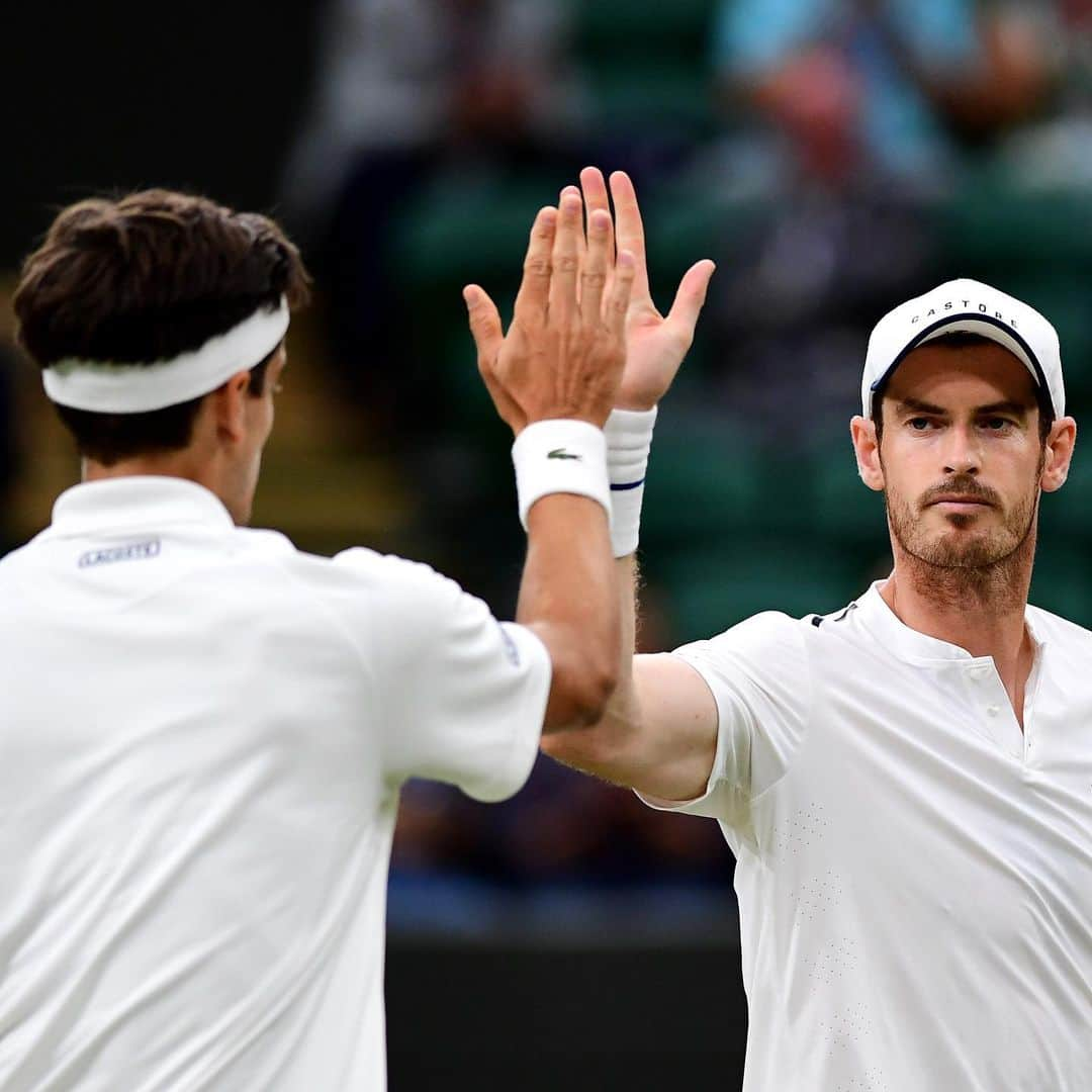 ATP World Tourさんのインスタグラム写真 - (ATP World TourInstagram)「Day 4 is done & we can all breathe 😅 What was your fave moment from today at @wimbledon? 👇」7月5日 7時07分 - atptour