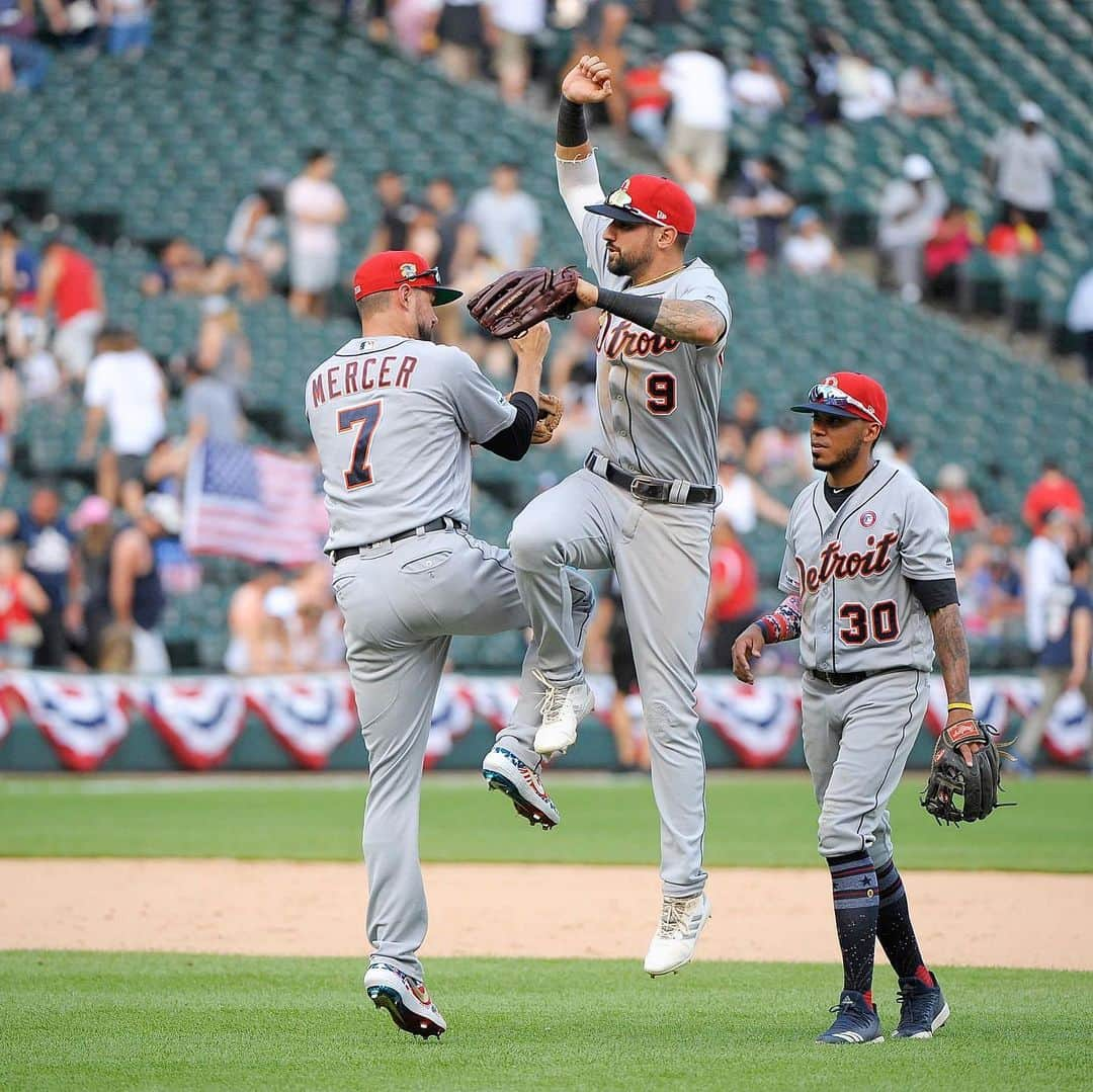 デトロイト・タイガースさんのインスタグラム写真 - (デトロイト・タイガースInstagram)「A #TigersWin on the 4thOfJuly!」7月5日 7時10分 - tigers