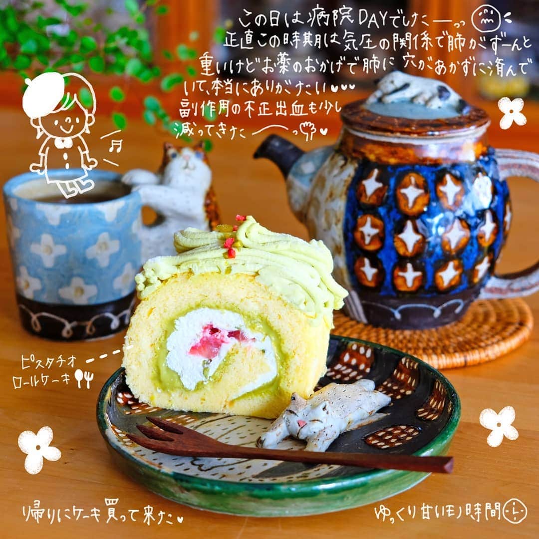 なっつ。さんのインスタグラム写真 - (なっつ。Instagram)「2019.7.5.friday 先日の通院DAY! お薬貰いに行ってきました😊  だらだらと 想いを綴ってるし ちょっと朝から内容重いし(笑) っていうので 読みたい人だけ読んでください😊 . . . . 絶対貧血だと思ってたのに 前回の血液検査 全然貧血じゃなかったよ(笑) (ヘモグロビン13.3あった！) このだるくてしんどい感じは 貧血じゃなくって低血圧のせいっぽい。 貧血じゃなくてよかった😊  ずっと悩んでた #ジェノゲスト の副作用の 不正出血もだんだん量が減ってきて、 前よりずいぶんと楽になった。  お薬アラートのおかげで 決まった時間に 飲むようになったからっていうのもあるかも。 １日２錠のみ忘れなくても 飲む時間って大切なんだなぁって実感。 薬を飲んでても 不正出血+お天気が悪いと 肺の奥がじりじり痛くなって 背中が重くなる。 出血の量が多いとなおさら。  それを先生に言ったら これからも飲み続けた方がいいと言われたけど  飲み続けるってことは 子供は望めないってこと。  もともと不妊治療+内膜症の影響で お腹の癒着が酷いから自然にでも 子供を授かる可能性は低いし これだけ癒着してると 腸の方が心配で 腸閉塞になりかねないくらい 癒着が酷いみたいで💦  今の時点で正常に腸が機能してくれてる事は 先生もびっくりな奇跡に近いことみたい。 これ以上癒着が酷くなると 命の危険も出てくると言われてる。 . . 『子供を授かる事より自分の命を大切にしよう。』 . . と、そう手術の後に先生に言われたのが約2年前。  10年前の自分では受け止められなかった。 けど色んな悲しくてつらい現実を重ねて 今のわたしはひっそりと がっちりと現実を受け止めてる。  一周回って 元気で生活できてるのだから 幸せだよねと思えるようになった。  子供がいないと、 心無い言葉に しょんぼりしてしまう事もある。  子供がいないから、 あなたきっと成長できないわねと否定され、 孫の顔も見せられないなんて ご両親が可哀想と他人から言われ、 女として生まれたのに 生きてる意味がないんじゃない？？と 問いかけられ それでも、悪気があって 相手も言ってるわけではない。 挨拶だと思えばいい。 そのくらい我慢しなさい。 と言われて、  なんで？ なんで？ そんな挨拶あるかーい！！ そんな事言われて 我慢してなきゃいけないの？？ と今ならがつんといえるのだけど  正直、当時のわたしは 心を無くしてしまうくらい 苦しかった時もたっくさんあった。 苦しくて苦しくて 消えてしまいそうになった。  きっと結婚しなければ 早く良い人を見つけろと言われ 結婚したらしたらで 早く子供をと言われ 子供が一人できたらできたで 早く二人目をと言われ、  その人がどんな人生を思い描いてるのかも どんな苦労や背景があるかも分からずに サクッと言われる。  その人がどんな 重い荷物を抱えてるかなんて 誰にもわからないのに。  結婚しない理由があったら？？ 子供が出来ない理由があったら？？ 二人目を授かれない理由があったら？？ . そんな事を考えてしまう。  でも今はどんなにしんどいなぁと思う言葉を貰っても 自分だけは自分に 寄り添わなきゃと思えるようになった。  誰かの勝手な言葉に しょんぼりしてる暇があったら どんな小さな事でもいいから 幸せ探しをしよう。  どんなことも命あっての願いで 命あってのわがまま。  今わたしの幸せは家族が笑顔で 元気で過ごして生活できてること。  それが何よりも嬉しくって 幸せです😊  幸せに溢れる毎日に感謝です✨ ・ ・ ・ #月経随伴性気胸#子宮内膜症#なっつの絵日記」7月5日 7時44分 - punipopo