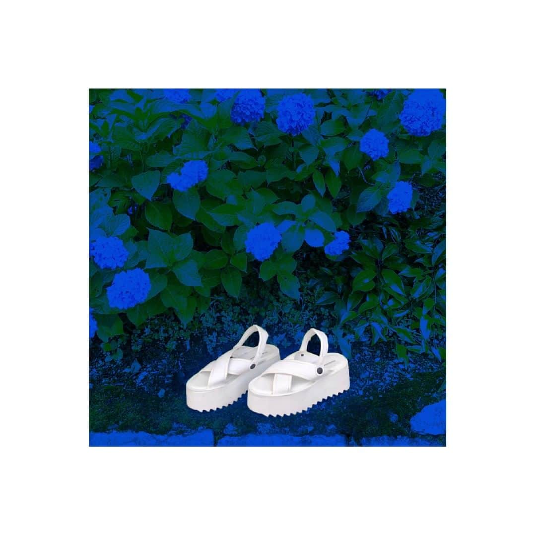 のインスタグラム：「UP in Japan @brunobordese @valentinaserra10 . . www.brunobordese.com . . . . . . . . #japan #up #white #leather #saldals #flawer #blue #bluelight #filter #kyoto #garden #picoftheday #bluefilter #trip #flipflop #brunobordese #fashion #madeinitaly #special #luxury #shoeslover #italianshoes #igshoes #summershoes #color #meetings」