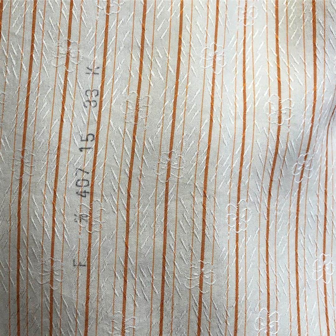 birthdeathさんのインスタグラム写真 - (birthdeathInstagram)「★New Arrival★  1910's〜1920's Men's stripe woven silk collarless shirt ・ ・ #birthdeath #vintage #vintageshirt #fashion #shibuya #tokyo」7月5日 17時49分 - birthdeath_tokyo