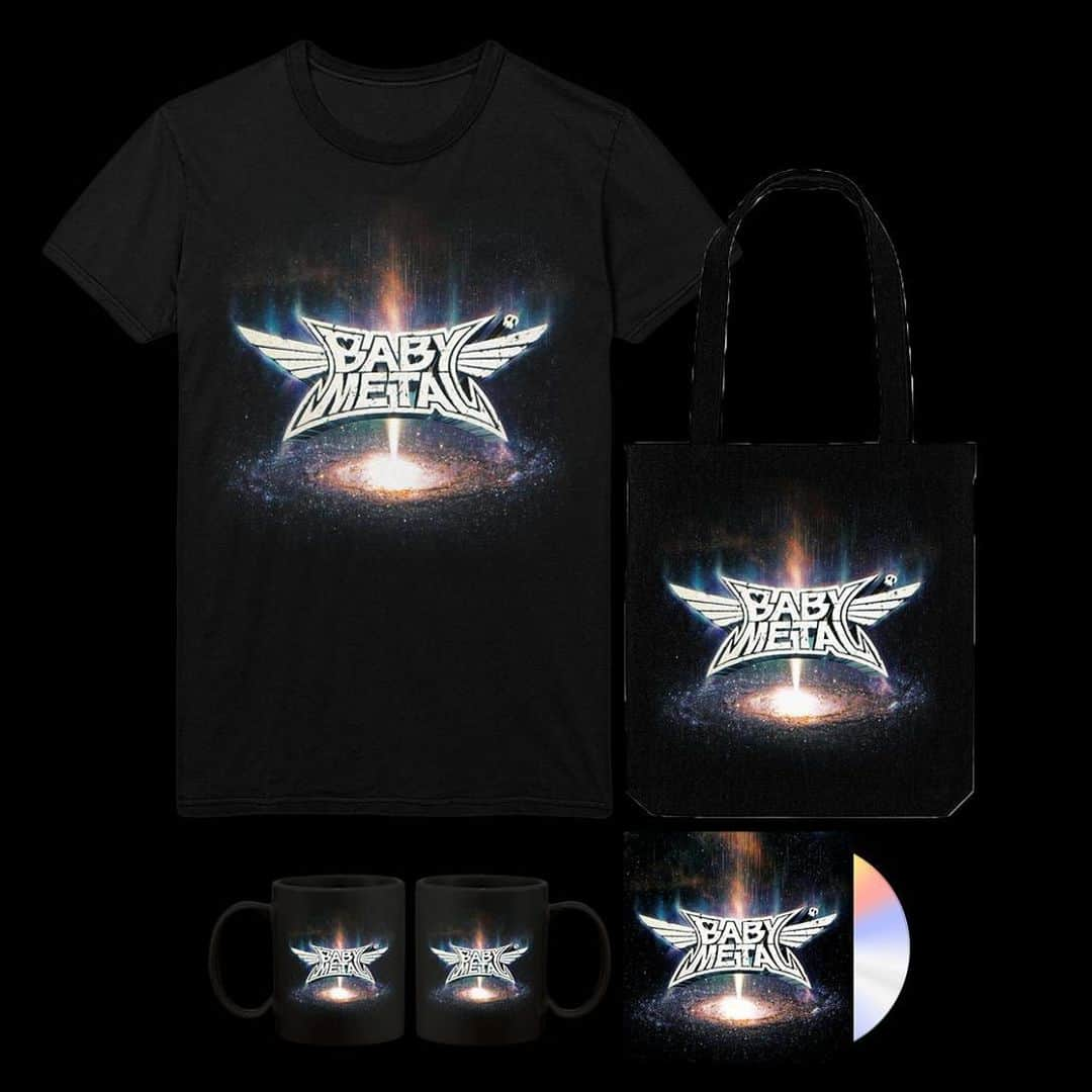 BABYMETALさんのインスタグラム写真 - (BABYMETALInstagram)「New album "METAL GALAXY "merch bundle pre-orders are available at official online UK store now!  BABYMETAL Official UK Online Store : https://babymetalstoreuk.com/  #BABYMETAL #METALGALAXY」7月5日 18時34分 - babymetal_official