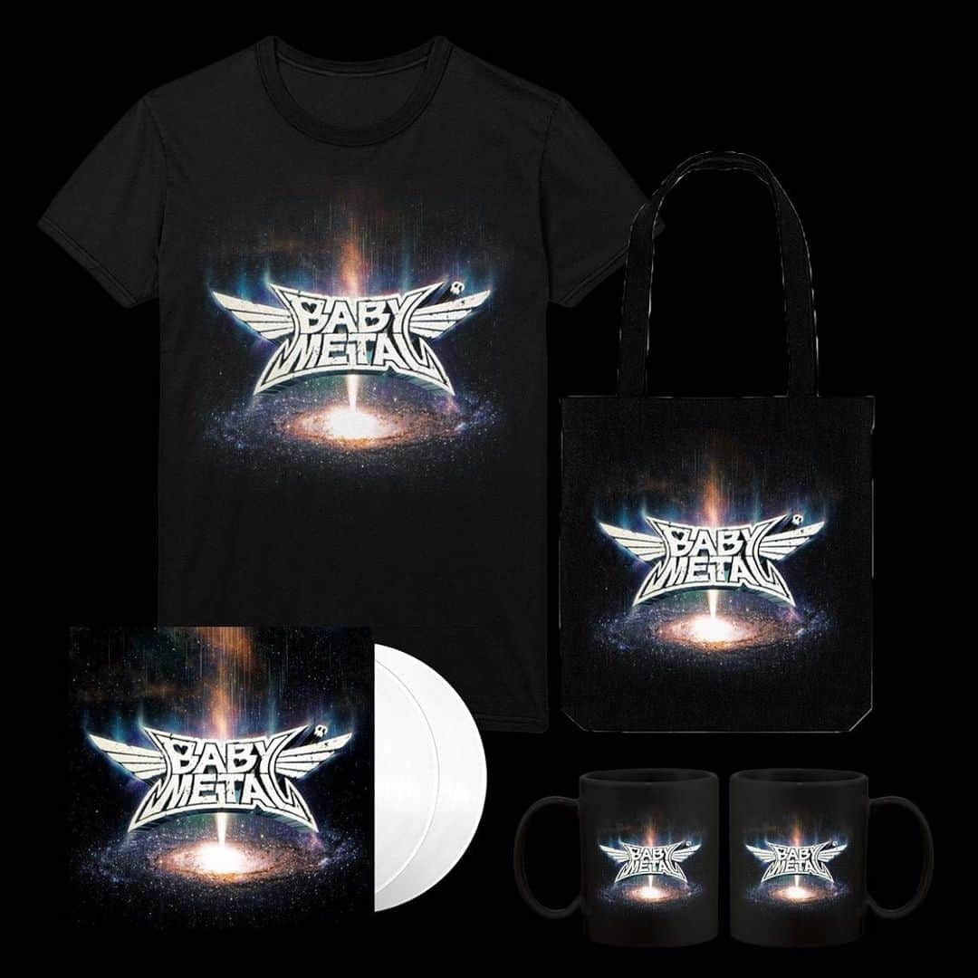 BABYMETALさんのインスタグラム写真 - (BABYMETALInstagram)「New album "METAL GALAXY "merch bundle pre-orders are available at official online UK store now!  BABYMETAL Official UK Online Store : https://babymetalstoreuk.com/  #BABYMETAL #METALGALAXY」7月5日 18時34分 - babymetal_official