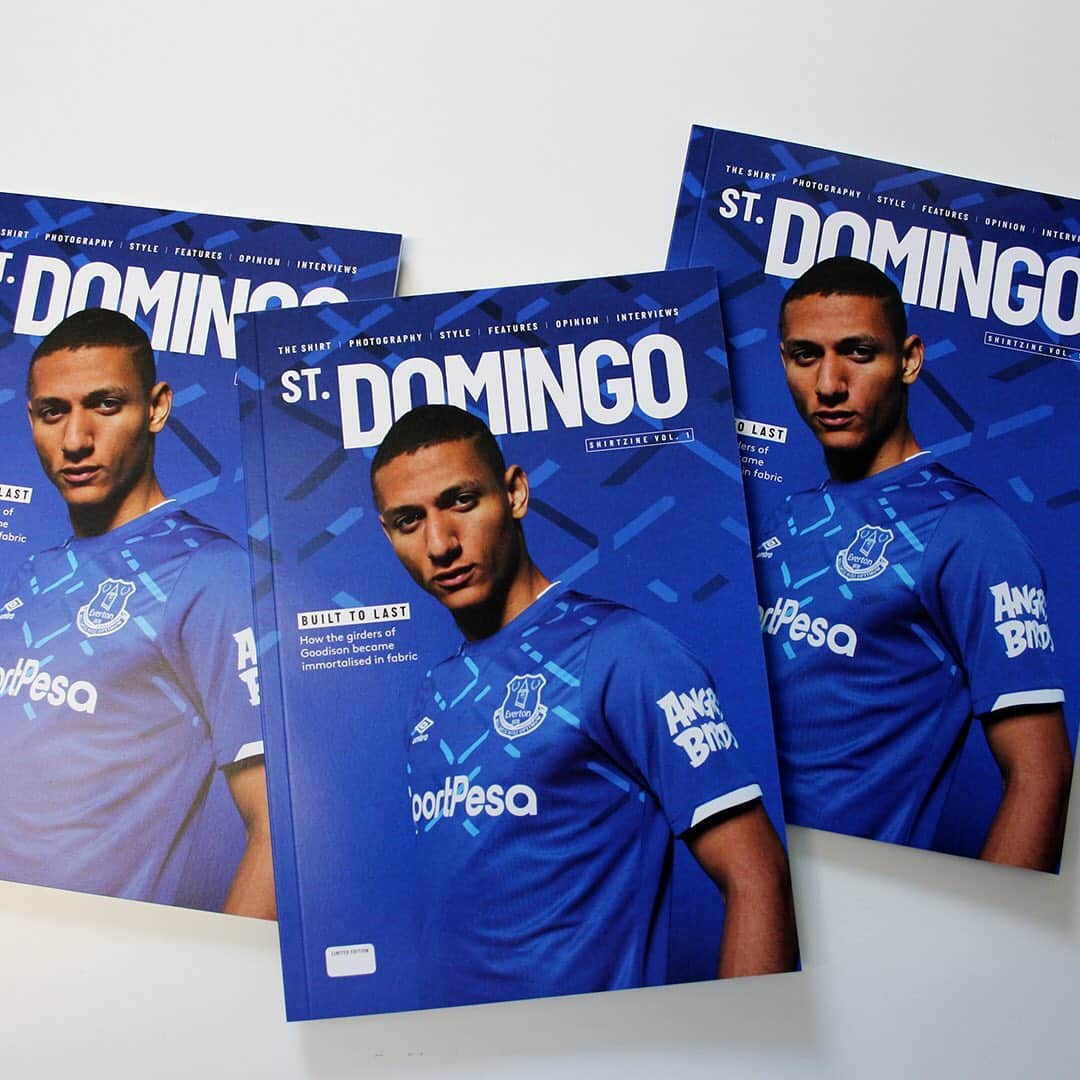 エヴァートンFCさんのインスタグラム写真 - (エヴァートンFCInstagram)「1️⃣8️⃣7️⃣8️⃣ copies of our limited edition shirtzine #StDomingo! More on evertonfc.com. • • • #everton #efc #coyb #blues #toffees #kit #newkit #shirtzine #magazine #limitededition #premierleague #pl」7月5日 18時34分 - everton