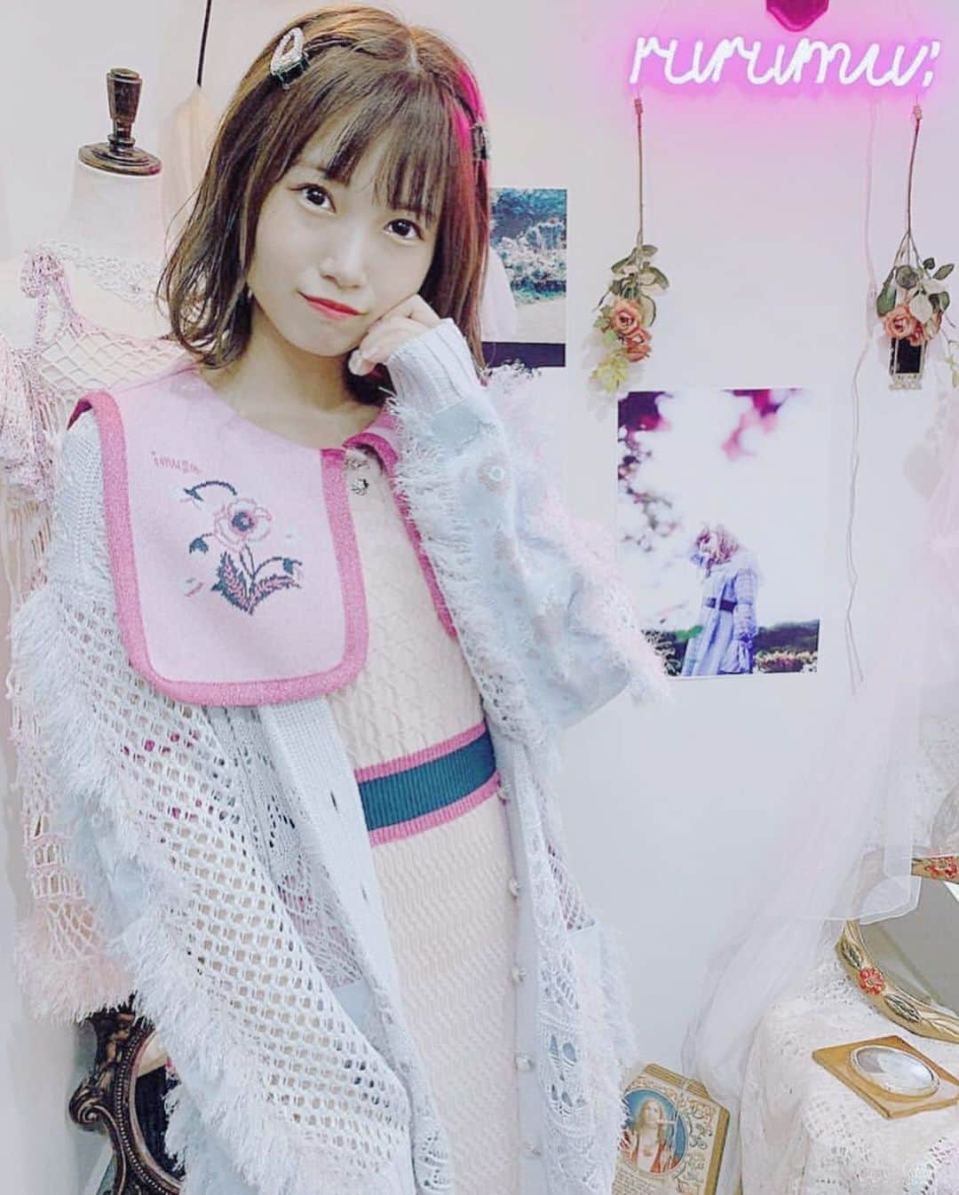 東佳苗さんのインスタグラム写真 - (東佳苗Instagram)「rurumu:2019ss snap❤︎❤︎❤︎ 最強なアヴちゃん💙ティナちゃん💙愛ちゃん💙美桜ちゃん😭💙 みんな水色似合う💎💎💎 ssはカーディガン人気でした🦋  #rurumu #rurumu2019ss #女王蜂 #アヴちゃん #橋本愛 #玉城ティナ #朝長美桜」7月5日 10時31分 - usagi_kanae