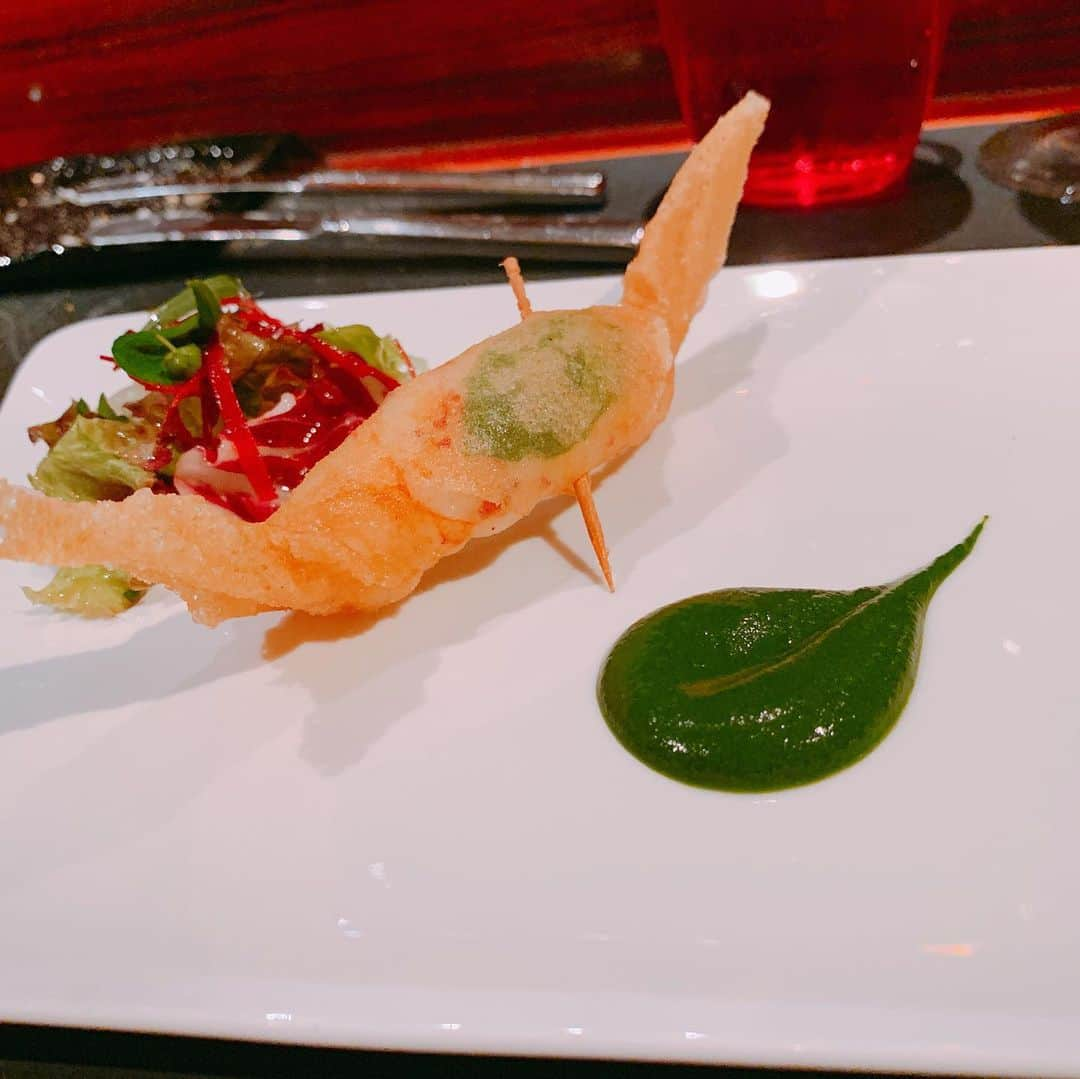 明日花リナさんのインスタグラム写真 - (明日花リナInstagram)「#joelrobuchon #フレンチ#六本木」7月5日 11時20分 - rina7701