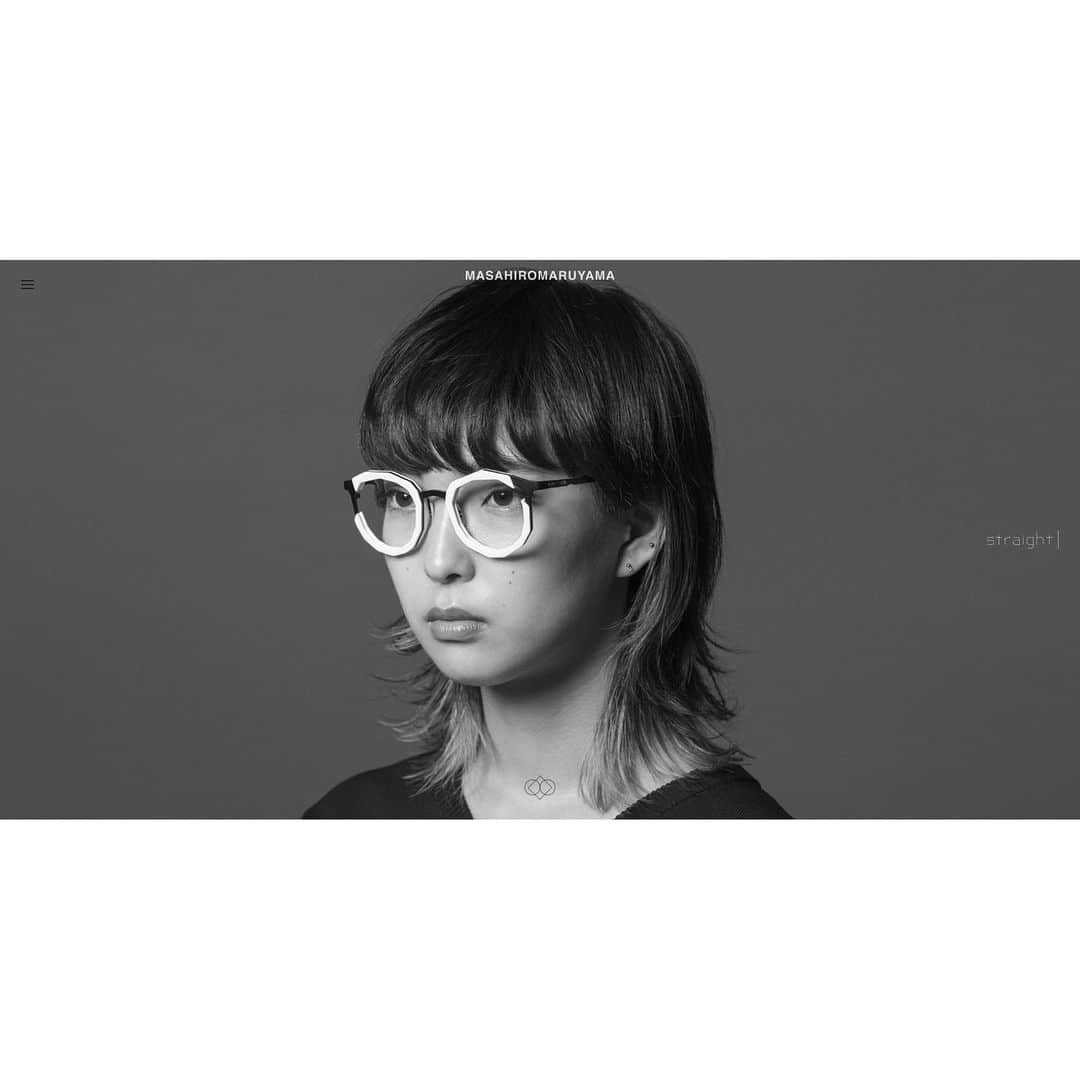 マサヒロマルヤマのインスタグラム：「Straight MM-0020 White / Black」