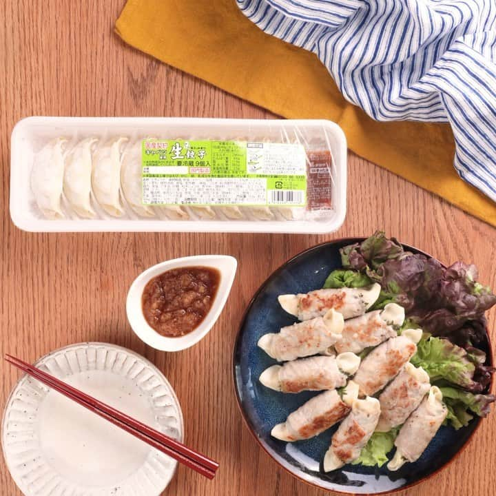 みまつ食品 餃子工房RON ひとくち餃子とキャベツサイダーのインスタグラム