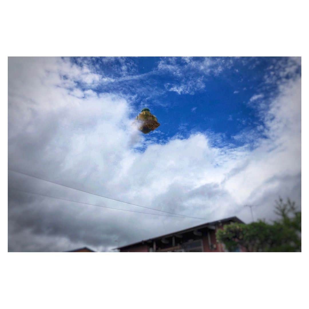 nqouのインスタグラム：「#天空の城ラピュタ #ラピュタ #laputa #ジブリ #nqouminiature #合成写真クラブ」
