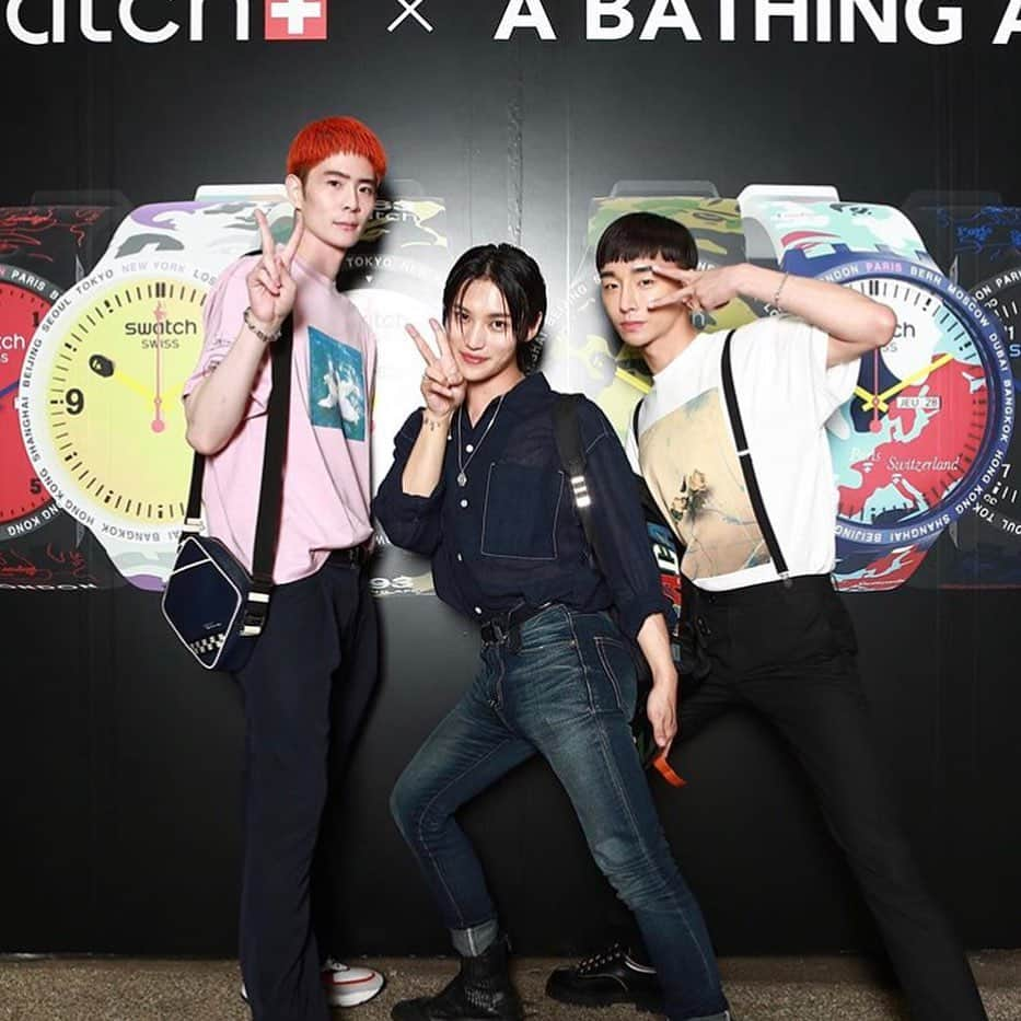 タイキさんのインスタグラム写真 - (タイキInstagram)「🌚🌝🌚 ✨  チロ チロ チロ ？  #SwatchBIGBOLD @swatch_jp」7月5日 12時21分 - taiki_jp