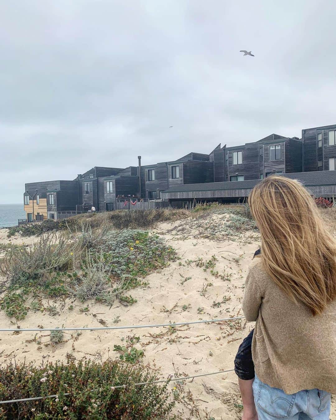 クレア・コフィーのインスタグラム：「just heading over for a play date with jane and ziggy  #biglittlelie #montereyIRL」