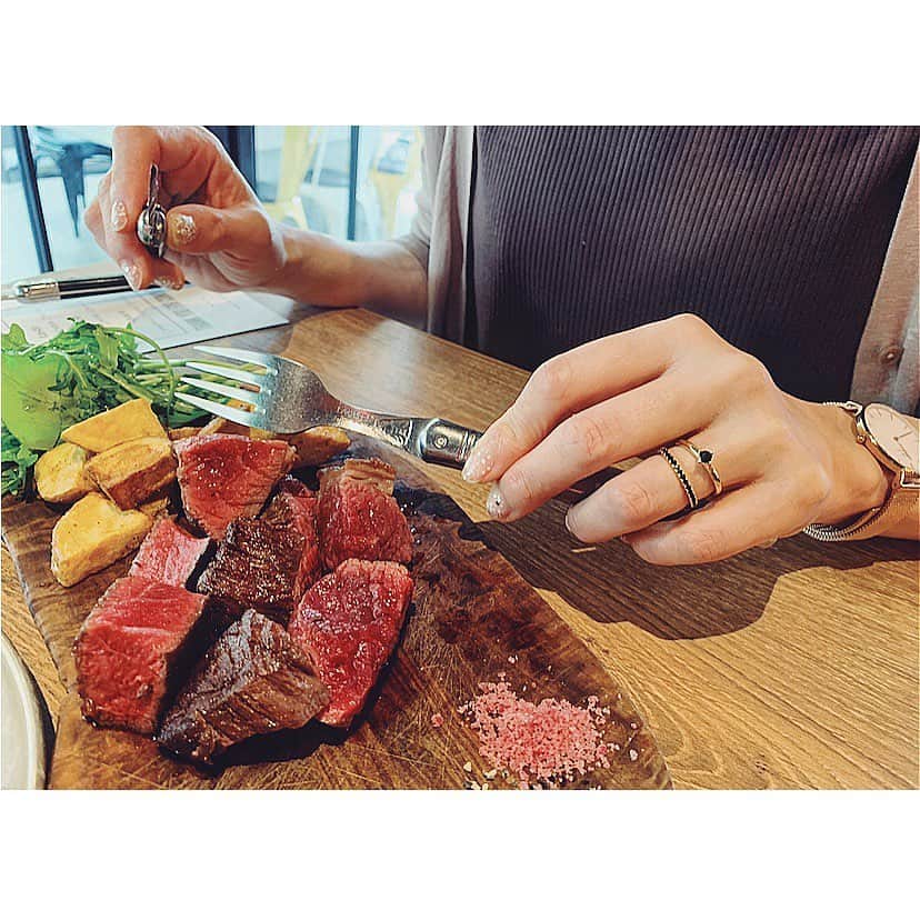 ree_mstorynさんのインスタグラム写真 - (ree_mstorynInstagram)「#niku いつかのお肉ランチ お腹空いたなぁ… もうちょいがんばろっ ・ ・ #備忘録 #3diner #cafe #beaf #steak #lunch #カフェ #カフェ巡り #ランチ巡り #肉 #肉食女子 #お肉ランチ #橿原 #奈良 #vsco #vscam」7月5日 13時06分 - ree_mstoryn