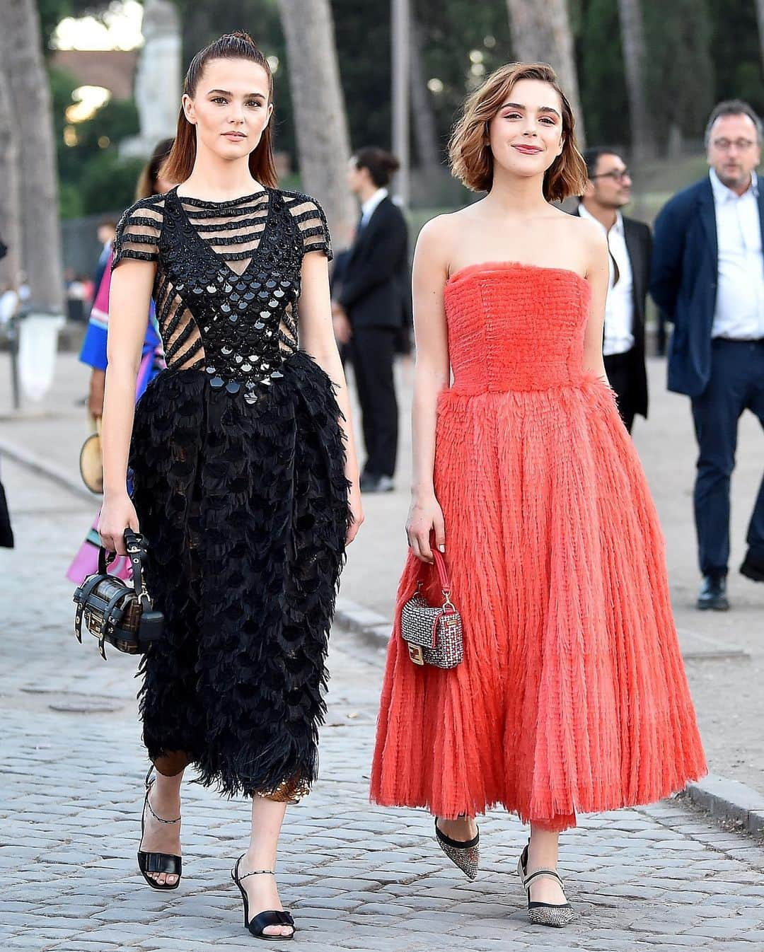 Just Jaredさんのインスタグラム写真 - (Just JaredInstagram)「@zendaya @kiernanshipka and @zoeydeutch all stepped out in Rome for the @fendi show on the Fourth of July! #Zendaya #KiernanShipka #ZoeyDeutch #Fendi Photos: Getty」7月5日 14時56分 - justjared